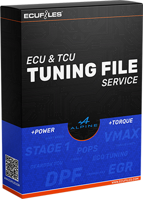 Tuning file for alpine's ECU & TCU