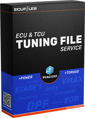 Tuning file for piaggio's ECU & TCU